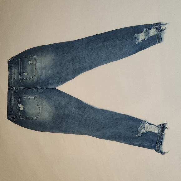 Rue 21 Distressed Blue Jeans - Picture 6 of 7